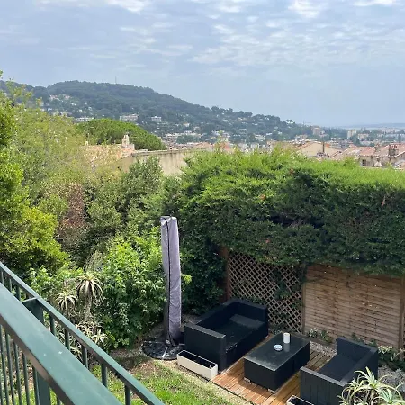 Architect's House 100m2 Sea View, Terraces 35m2 Ferienhaus Le Cannet